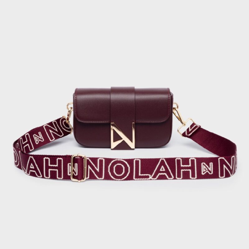 Τσάντα Χιαστί Nolah Niki-Burgundy