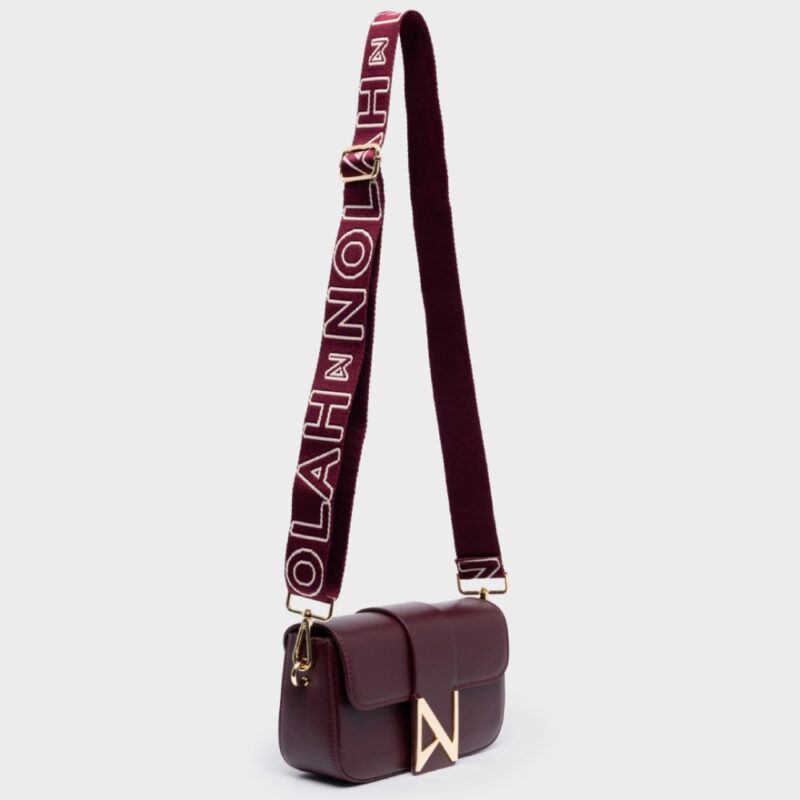 Τσάντα Χιαστί Nolah Niki-Burgundy - Image 3