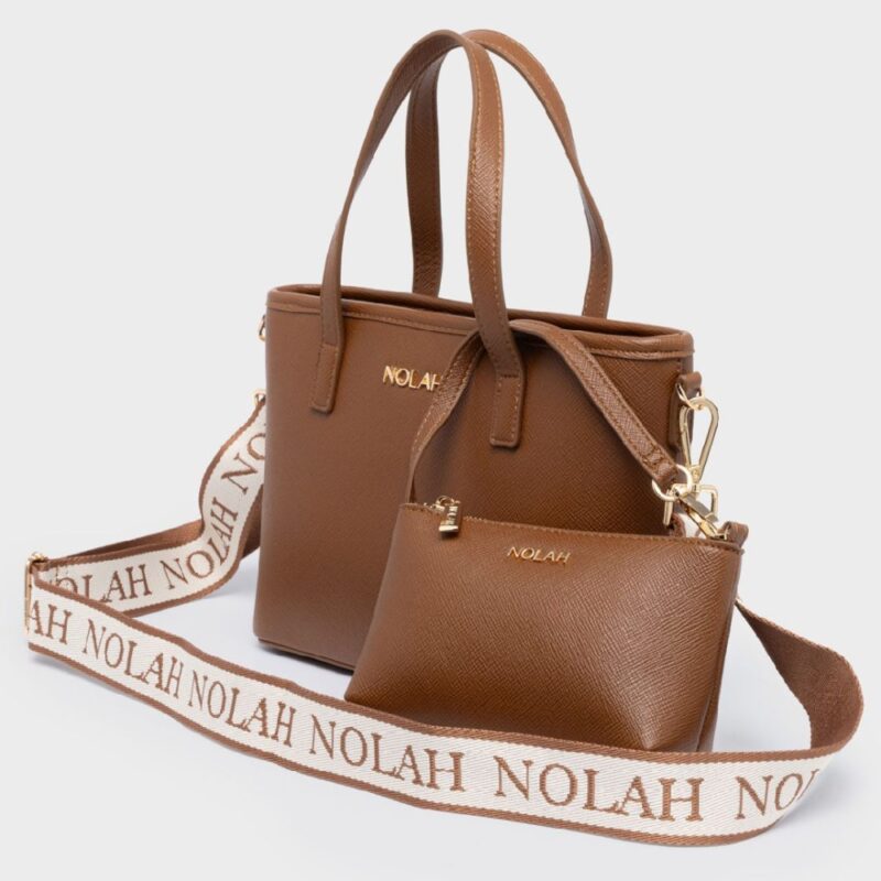 Τσάντα Χειρός Nolah Roma-Brown - Image 3