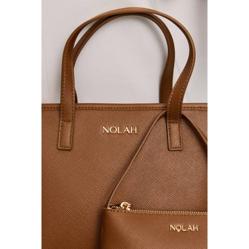 Τσάντα Χειρός Nolah Roma-Brown - Image 11