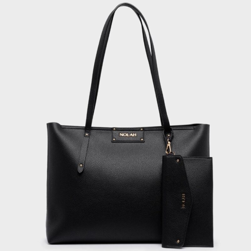 Τσάντα Ώμου Nolah Serenity-Black/Light Gold