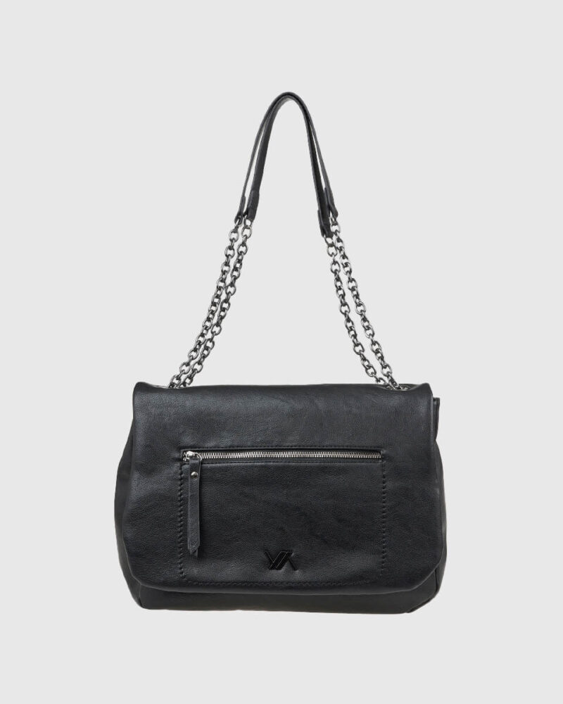 Τσάντα Ώμου Verde 16-8063-Black