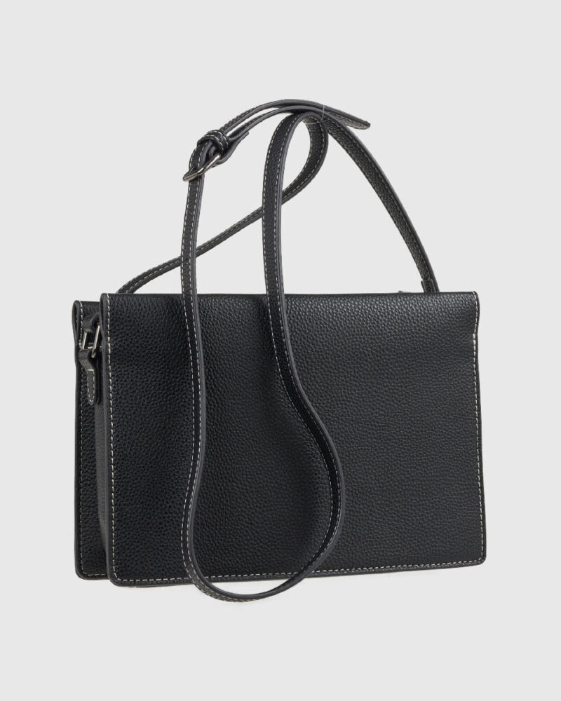 Τσάντα Χιαστί Verde 16-8083-Black - Image 3