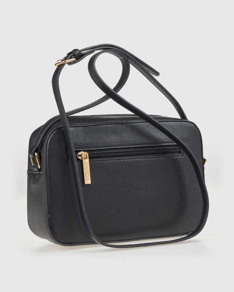 Τσάντα Χιαστί Verde 16-8243-Black - Image 3