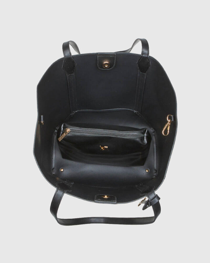 Τσάντα Ώμου Verde 16-8251-Black - Image 5