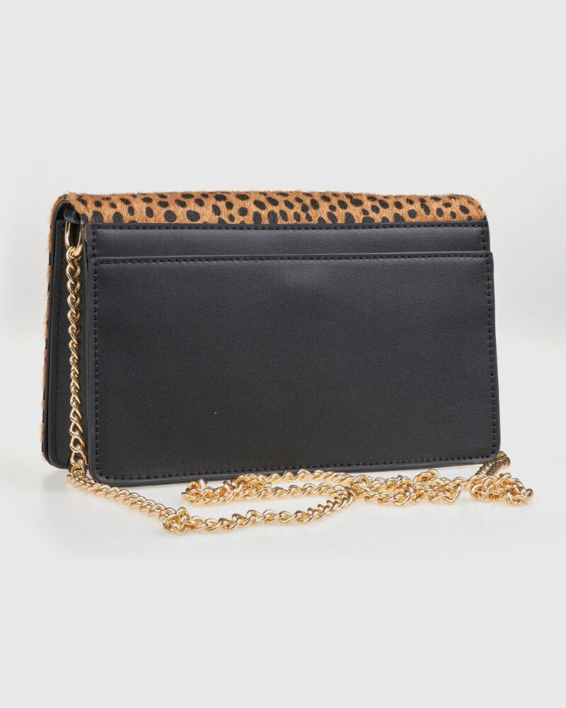 Τσάντα Χιαστί Verde 16-8263-Animal Print Camel - Image 3