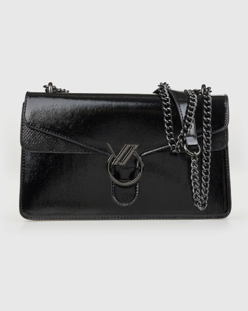 Τσάντα Ώμου Verde 16-8277-Black