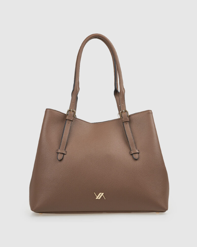 Τσάντα Ώμου Verde 16-8253-Taupe