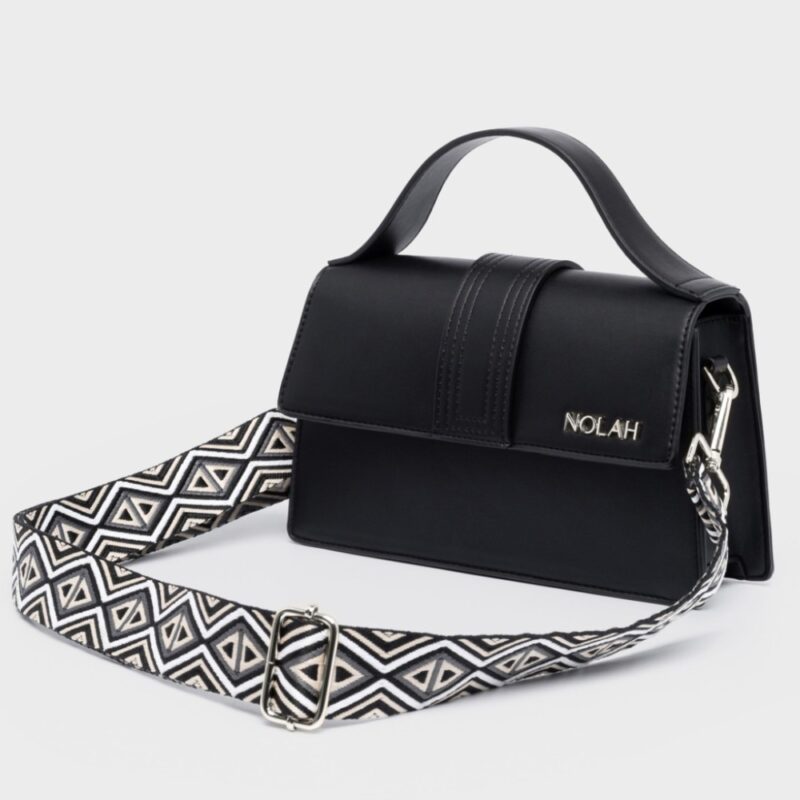 Τσάντα Χειρός Nolah Blake-Black/Silver - Image 3