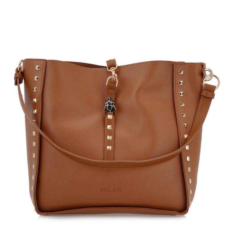 Τσάντα Ώμου Nolah London-Brown