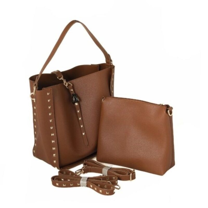 Τσάντα Ώμου Nolah London-Brown - Image 4
