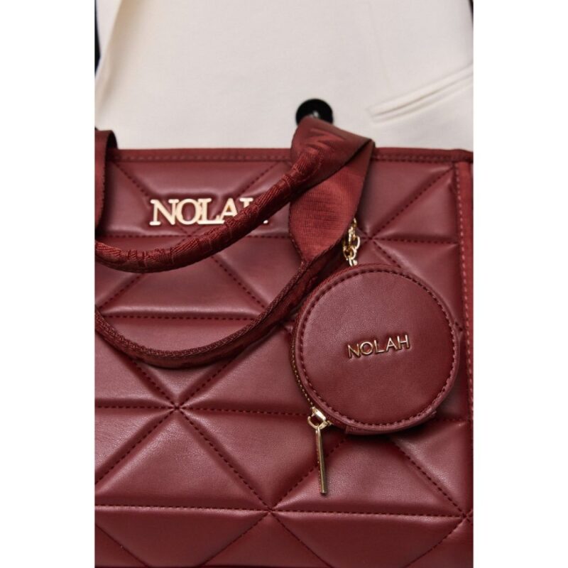 Τσάντα Χειρός Nolah Ryder Medium-Burgundy - Image 5