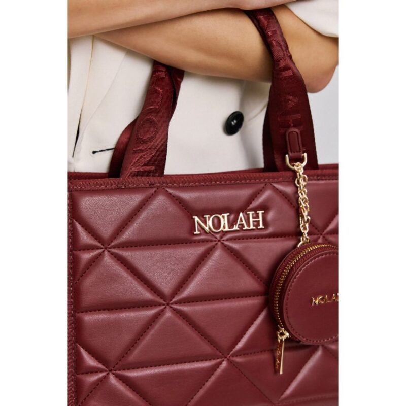 Τσάντα Χειρός Nolah Ryder Medium-Burgundy - Image 8