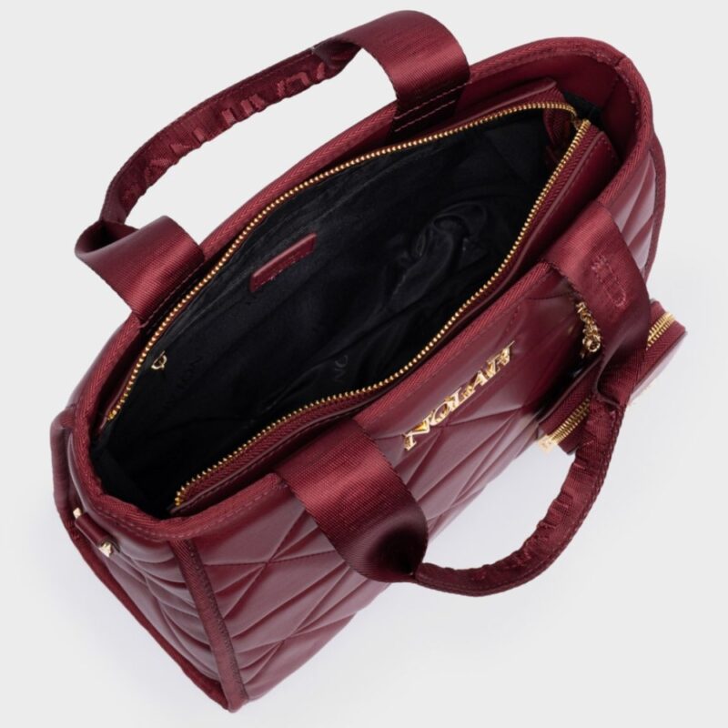 Τσάντα Χειρός Nolah Ryder Medium-Burgundy - Image 9