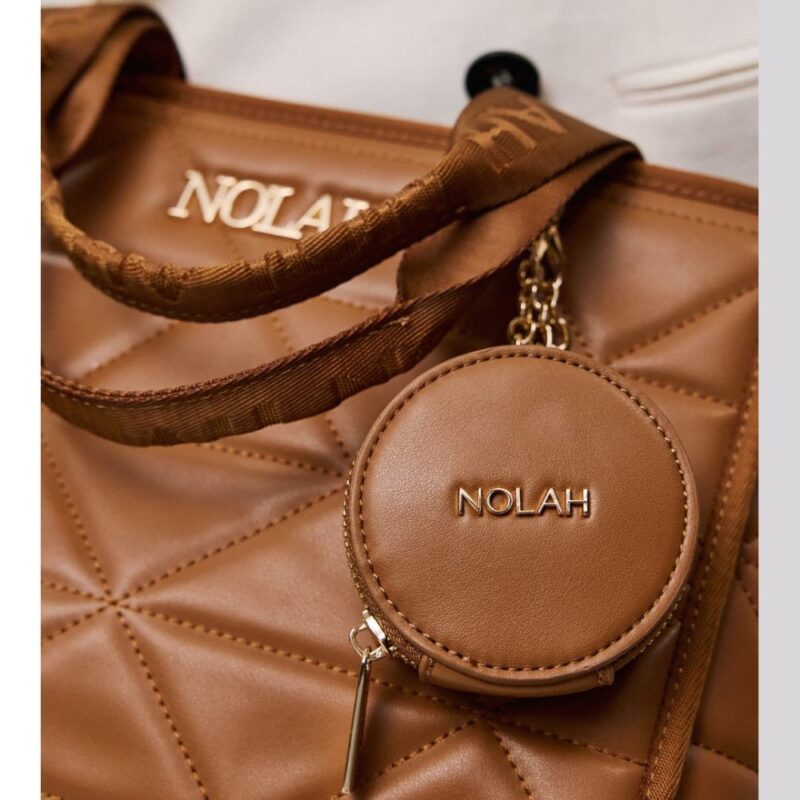 Τσάντα Χειρός Nolah Ryder Medium-Brown - Image 8