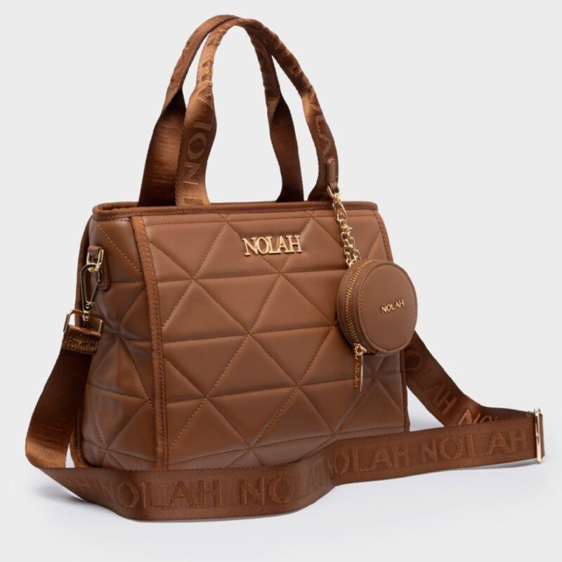 Τσάντα Χειρός Nolah Ryder Medium-Brown - Image 2