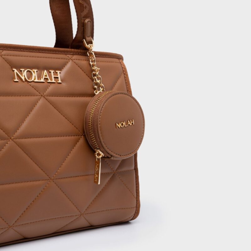 Τσάντα Χειρός Nolah Ryder Medium-Brown - Image 3