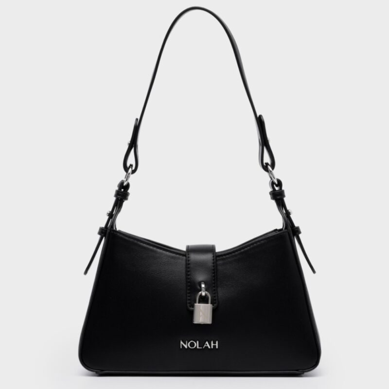 Τσάντα Ώμου Nolah Esme-Black/Silver