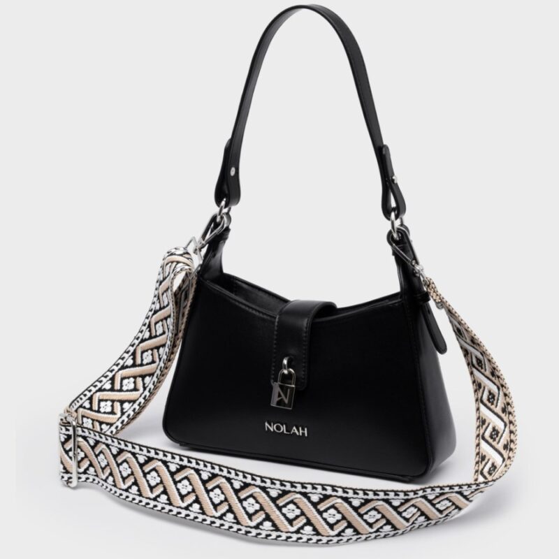Τσάντα Ώμου Nolah Esme-Black/Silver - Image 4